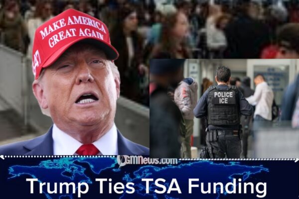 Trump Draws Line on TSA Funding as Airport Chaos Deepens, Ties Deal to SAVE Act Passage