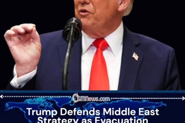 Trump Faces Criticism Over Middle East Evacuations, Stands Firm on Strategy