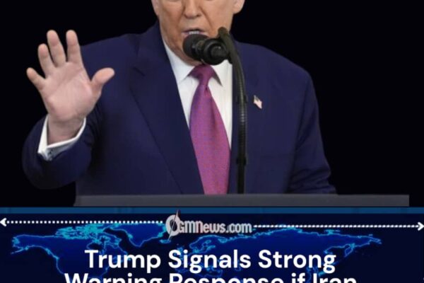 Trump Warns Iran Against Blocking Strait of Hormuz Oil Route