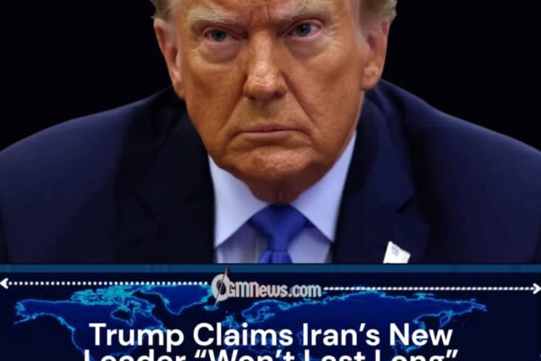 Trump Warns Iran’s New Leader Must Meet U.S. Expectations to Remain in Power