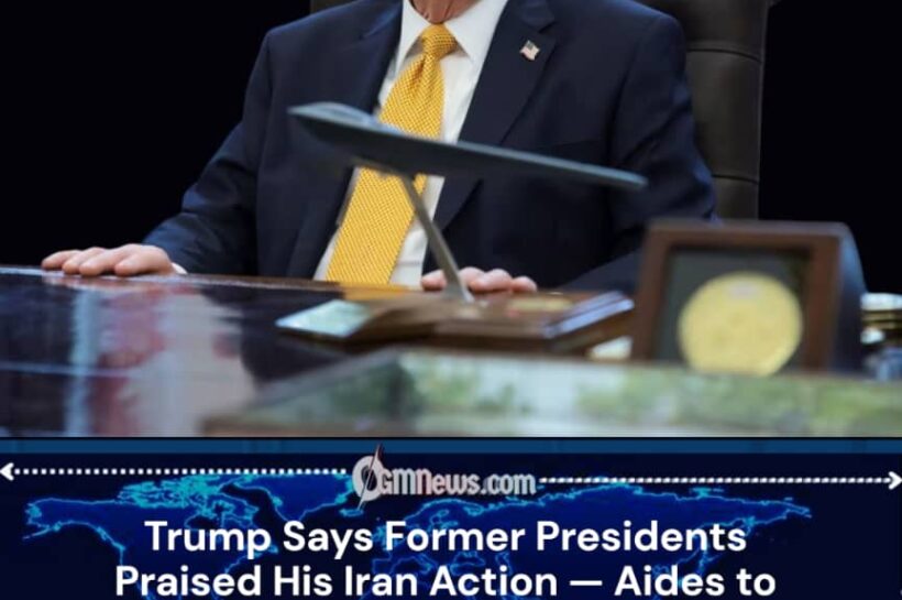 Donald Trump Claims Former President Praised His Iran Action, Aides Deny It