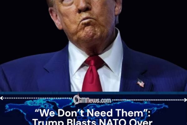 Trump Warns NATO of “Bad Future” After Refusal to Join Iran Campaign