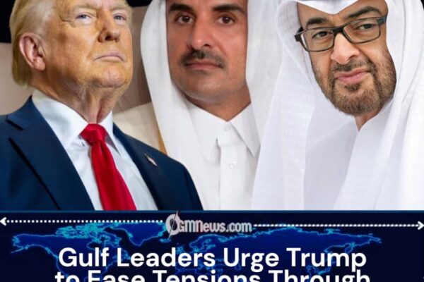 Gulf Allies Quietly Ask Donald Trump to Try Diplomacy With Iran