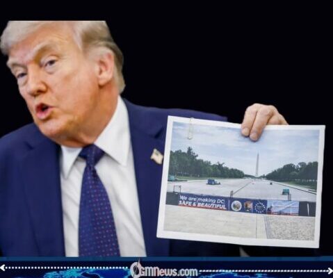 Trump Orders Overhaul of Lincoln Memorial Reflecting Pool, Plans “American Flag Blue” Surface