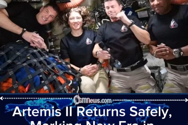 Artemis II Crew Splashes Down Near San Diego After Historic Moon Mission