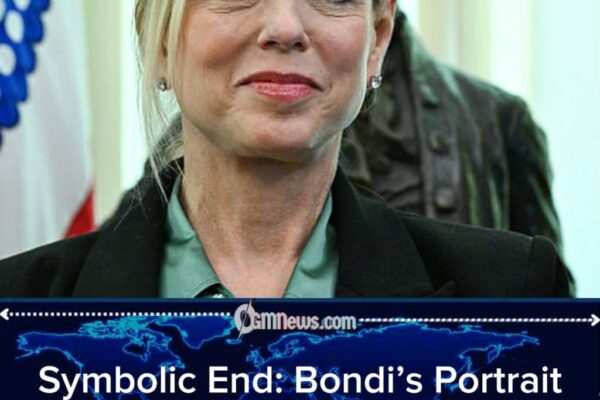 Donald Trump Fires Pam Bondi — DOJ Allegedly Tosses Her Portrait Like Trash