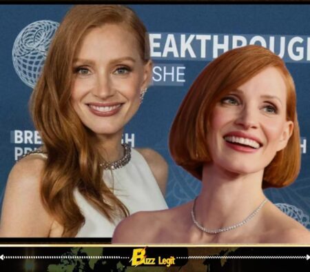 Jessica Chastain Debuts Dramatic Short Bob at 2026 Breakthrough Prize Red Carpet