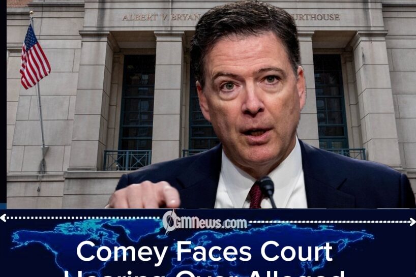 Comey Appears in Court After Indictment Over Alleged Threat Against President Trump