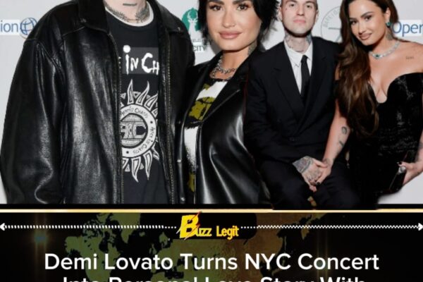 Demi Lovato Turns NYC Concert Into Personal Love Story With Husband Jutes