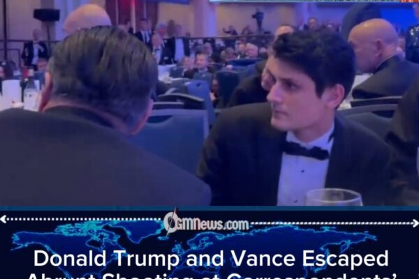Donald Trump and Vance Rushed Off Stage After Gunfire Interrupts White House Dinner