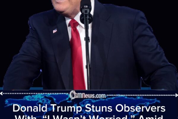 Donald Trump Says, “We Live in a Crazy World,” Sparking Political Debate