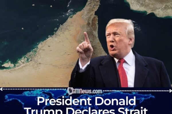 President Donald Trump Vows to Keep Hormuz Shipping Route Open Amid Tensions