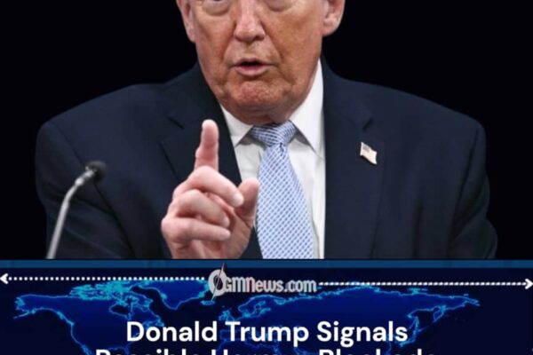 Donald Trump Raises Stakes with Naval Pressure Strategy in Gulf