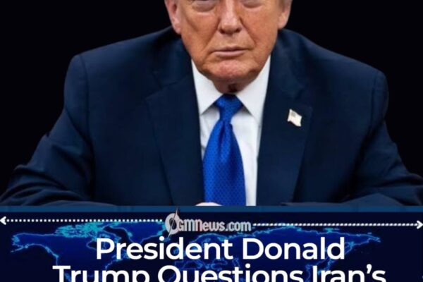 President Donald Trump Raises Concerns Over Iran’s Political Direction