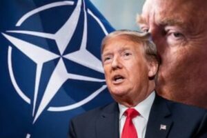 President Donald Trump Raises Pressure on NATO Over Iran Support Dispute