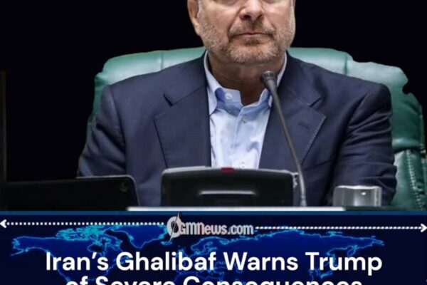 Ghalibaf Responds to Trump’s Threat of Bombing Power Plants and Bridges