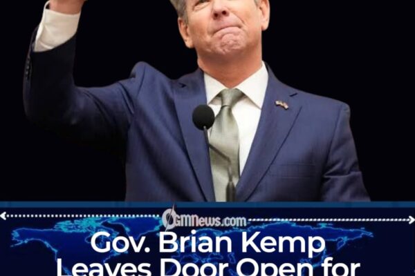 Gov. Brian Kemp Fuels 2028 Speculation by Not Ruling Out Presidential Bid