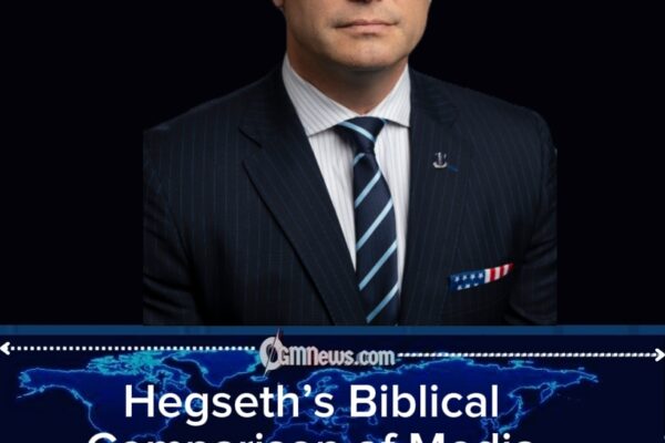 Hegseth Sparks Controversy After Comparing ‘Trump-Hating’ Media to Biblical Enemies of Jesus
