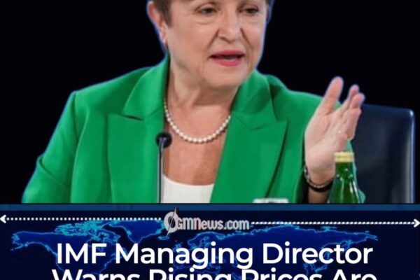 IMF Managing Director Highlights Global Strain as Prices Continue to Rise