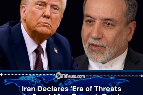 Iran Says Era of Threats Has Ended After Trump Warning