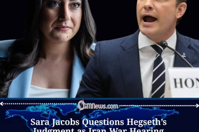 Sara Jacobs Challenges Hegseth During Heated Iran War Hearing