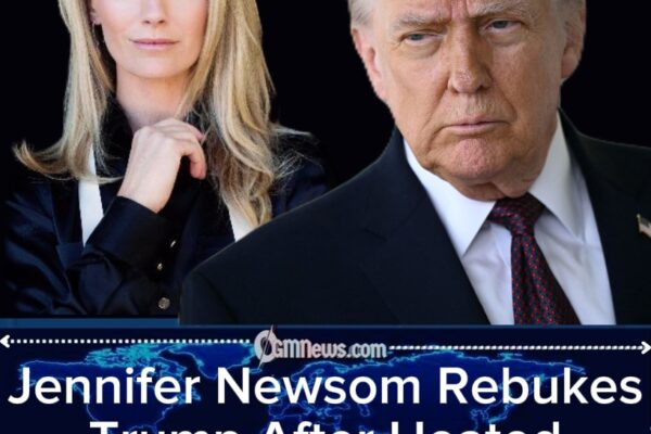 Jennifer Newsom Condemns Trump’s 60 Minutes Clash as Debate Over Media Conduct Intensifies