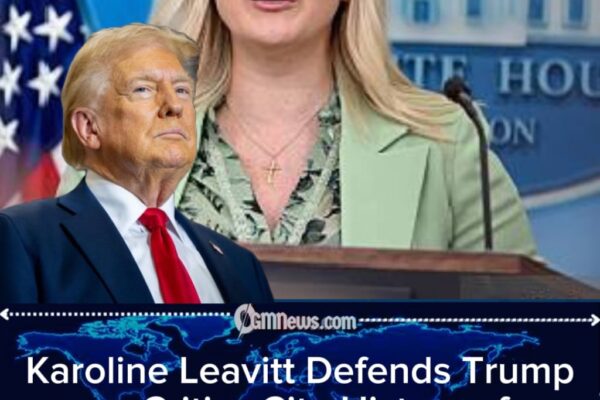 Whitehouse Karoline Leavitt Dismisses Doubts Despite Trump’s Record of Broken Promises