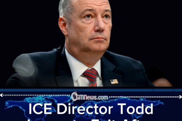 ICE Chief Todd Lyons to Step Down Amid Scrutiny Over Enforcement Policies