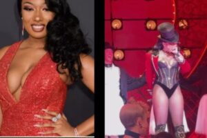 Megan Thee Stallion Breaks Down in Tears During ‘Moulin Rouge!’ Performance Hours After Confirming Split with Klay Thompson