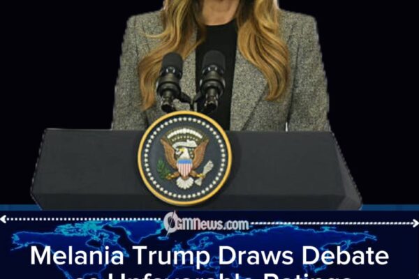 Melania Trump Faces Public Scrutiny as Poll Numbers Decline
