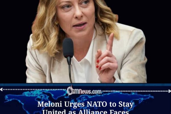 Meloni Calls on NATO to Remain United