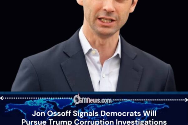 Ossoff Pledges Tougher Oversight of Trump if Democrats Win