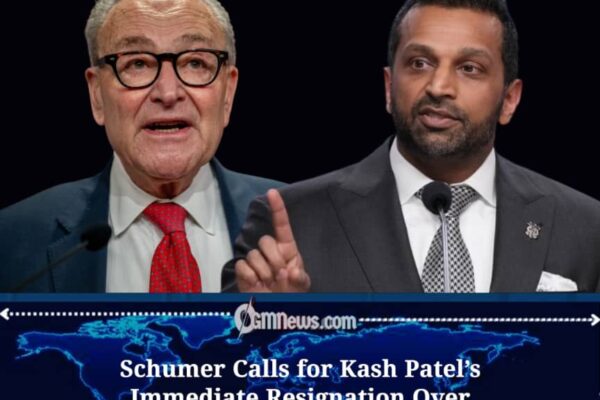 Schumer Questions Kash Patel’s FBI Leadership