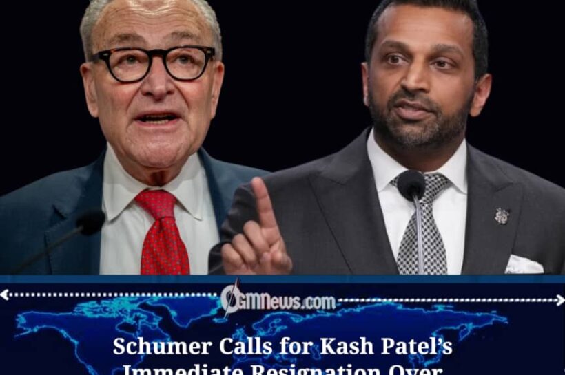 Schumer Questions Kash Patel’s FBI Leadership