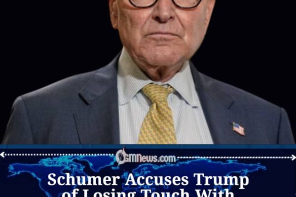 Schumer Says Trump Is Under Pressure Over White House Messaging