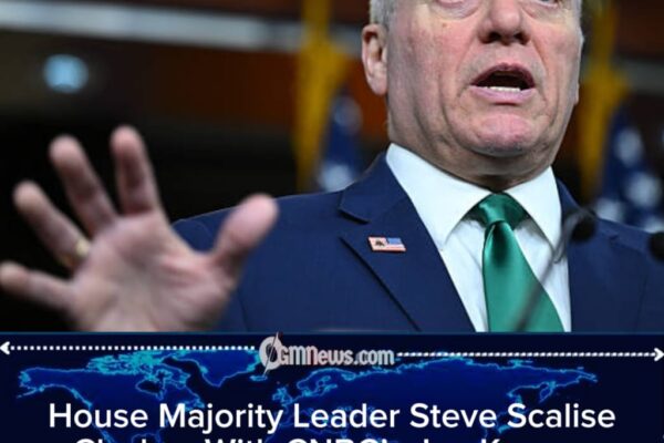 House Majority Leader Steve Scalise Accused of Misleading Viewers on Gas Prices During Interview