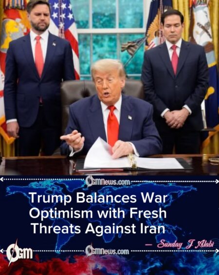 TRUMP DEFENDS IRAN WAR STRATEGY AS U.S. SIGNALS NEAR ENDGAME WITHOUT CLEAR EXIT TIMELINE