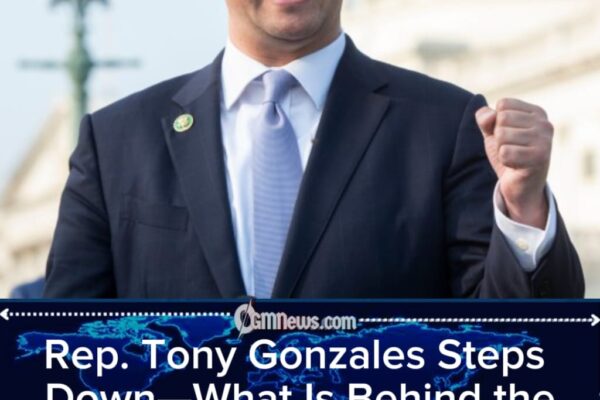 Rep. Tony Gonzales Says “I’m Out” and Leaves Congress Without Warning