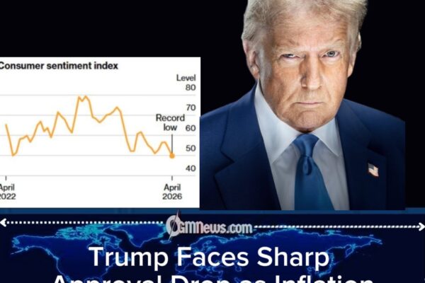 Trump Approval Hits New Low as Iran War and Rising Living Costs Fuel Voter Frustration