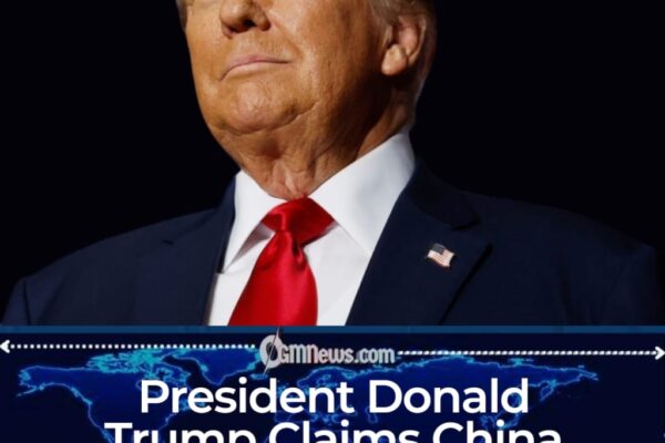 President Donald Trump Highlights China’s Role in Iran Talks