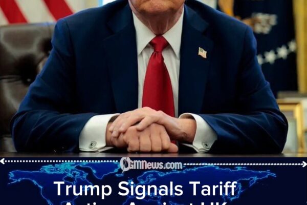 Trump Threatens Major Tariffs on UK Over Digital Services Tax Dispute