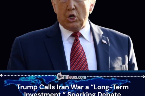 Trump Defends Iran War as Strategic Investment for Future Generations