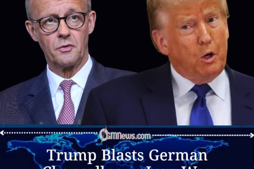 Trump Renews Criticism of German Chancellor Over Iran War Dispute