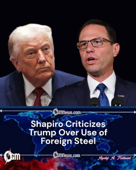 Trump Under Fire for Allegedly Using Foreign Steel