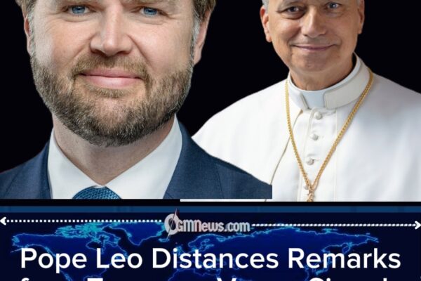 Vance Praises Pope Leo’s Clarification as Vatican Seeks to Ease Tensions with Trump Administration