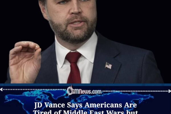 JD Vance Defends New Conflict Despite Public Exhaustion