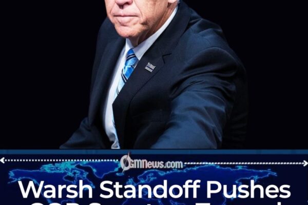 Warsh Standoff Sparks Urgent Talks Among Republican Senators