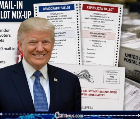500,000 Ballots and One Giant Political Explosion”: Trump Demands DOJ Investigation Into Maryland Mail Voting Chaos