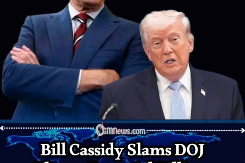 Legal Precedent: Bill Cassidy Targets Reported DOJ “Slush Fund” Proposal in New Republican Clash