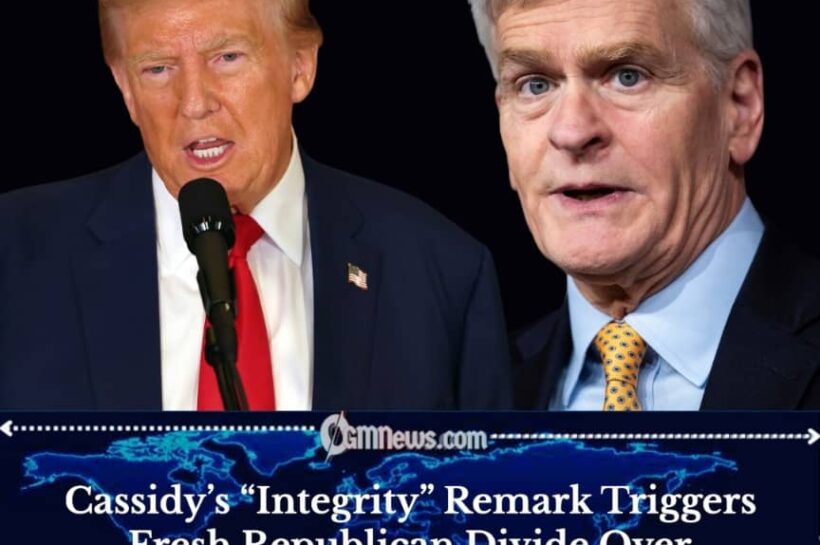 Bill Cassidy Suggests Trump Lacks “Character and Integrity” in Viral Speech
